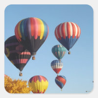 Balloons, die Stickers auftauchen