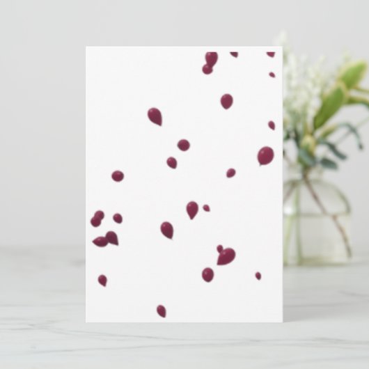 Balloons Einladung (Stehend Vorderseite)