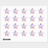 Balloons Event Planning Star Sticker (Blatt)