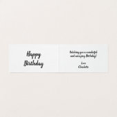 Balloons Faltkarte (Innenseite Aufgefaltet)