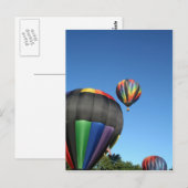 Balloons farbenfrohe Einführung! Postkarte (Vorne/Hinten)