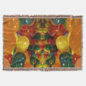 Balloons Farbiges Party Design Decke (Vorderseite)