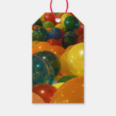 Balloons Farbiges Party Design Geschenkanhänger (Vorderseite)