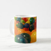 Balloons Farbiges Party Design Kaffeetasse (Vorderseite Links)