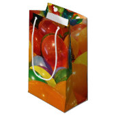Balloons Farbiges Party Design Kleine Geschenktüte (Vorderseite Schrägansicht)