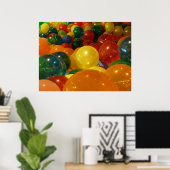 Balloons Farbiges Party Design Poster (Heimbüro)