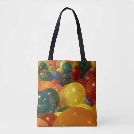 Balloons Farbiges Party Design Tasche (Vorderseite)