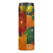 Balloons Farbiges Party Design Thermosbecher (Rückseite)