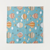 Balloons-Farbmuster Wandteppich (Vorderseite (Horizontal))