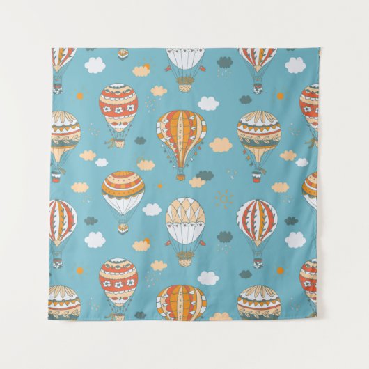 Balloons-Farbmuster Wandteppich (Vorderseite)