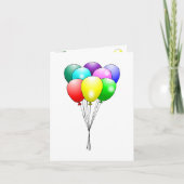 Balloons folgten der Einladung zum Geburtstag (Vorderseite)