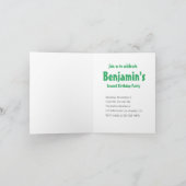 Balloons folgten der Einladung zum Geburtstag (Innenseite)