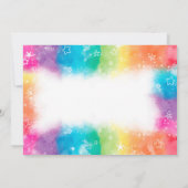 Balloons Foto Einladung (Rückseite)