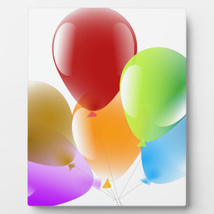 Balloons Fotoplatte
