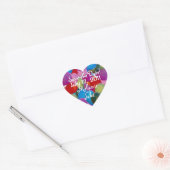 Balloons Galore Heart Sticker (Umschlag)