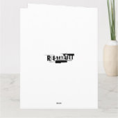 Balloons Geburtstagskarte Karte (Rückseite)