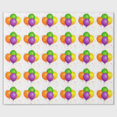 Balloons Geschenkpapier (Flach)