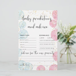 Balloons Geschlecht Aufdecken Baby-Vorhersagen und