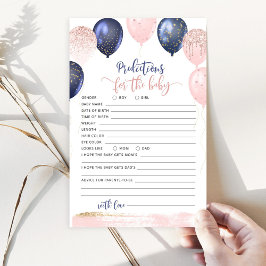 Balloons Geschlecht enthüllt Vorhersagen für Baby