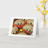 Balloons in Tokyo Karte (Gelbe Blume)