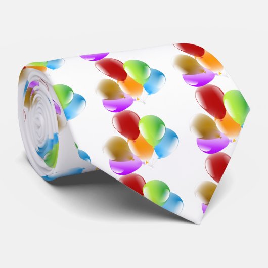 Balloons Krawatte (Gerollt)