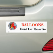BALLOONS, Lass ihnen nicht hin Autoaufkleber (Auf Auto)