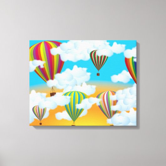 Balloons Leinwanddruck (Vorderseite)