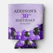 Balloons Lila Dosenkühler (Vorderseite)