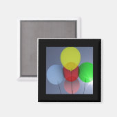 Balloons Magnet (Vorderseite/Rückseite)