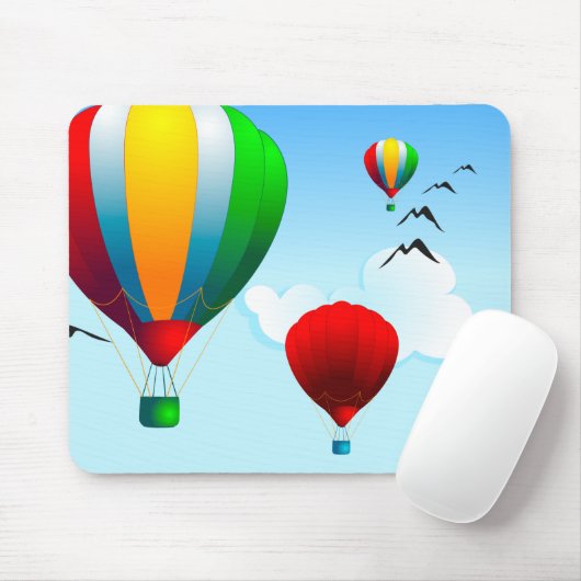 Balloons, Mousepad (Mit Mouse)
