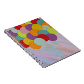 Balloons-Notebook Notizblock (Rechte Seite)