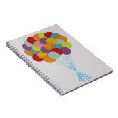 Balloons-Notebook Notizblock (Rechte Seite)
