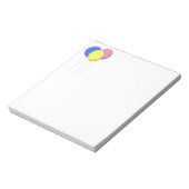 Balloons Notizblock (Rotiert)
