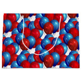 Balloons Papiergeschenktasche Große Geschenktüte (Vorderseite)