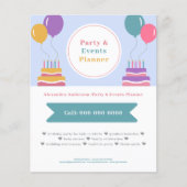 Balloons - Party & Events Planner Flyer (Vorne)