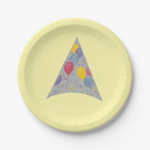 Balloons Party Hat Birthday Paper Teller