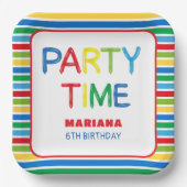 BALLOONS PARTY PAPPTELLER (Vorderseite)