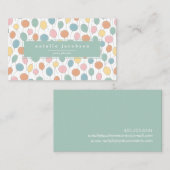 Balloons Party Planer Business Card Visitenkarte (Vorne/Hinten)