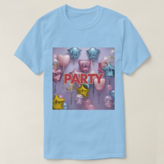 Balloons Party T - Shirt (Design vorne)