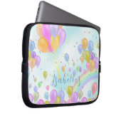 Balloons Pastel Electronics Bag Laptopschutzhülle (Vorne Rechts)