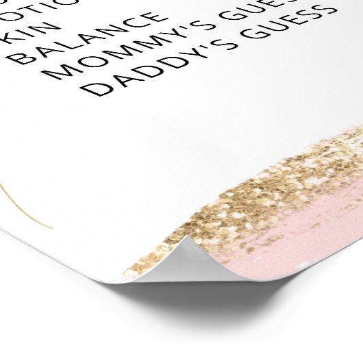 Balloons pink oder blau Alte Ehefrauen Märchen Poster (Ecke)