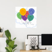 Balloons Poster (Heimbüro)