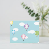 Balloons Postkarte (Stehend Vorderseite)