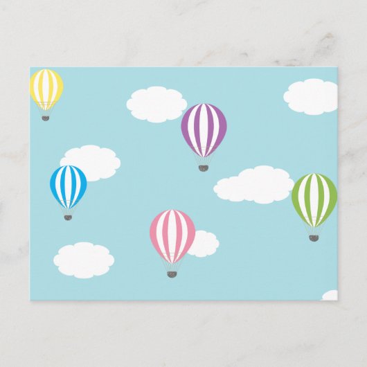 Balloons Postkarte (Vorderseite)