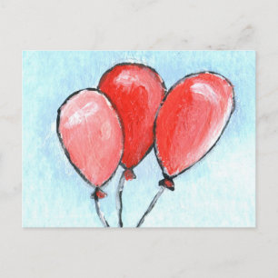 Balloons Postkarte