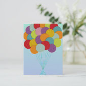 Balloons Postkarte (Stehend Vorderseite)