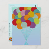 Balloons Postkarte (Vorne/Hinten)
