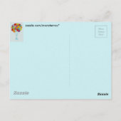 Balloons Postkarte (Rückseite)