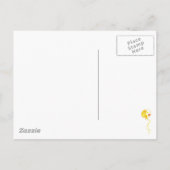 Balloons Rainbow Party Celebrate Confetti Ankündigungspostkarte (Rückseite)