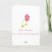 Balloons Rainbow Party Celebrate Confetti Karte (Rückseite)